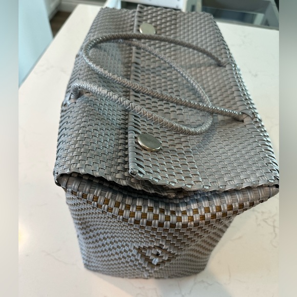 Handmade Mexican Woven Plastic Bag - Picture 2 of 2